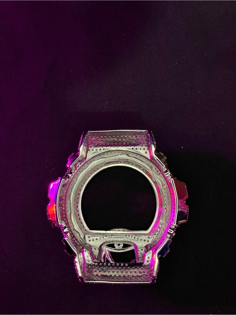 G Shock Moissanite Icedout Bezel Dw-6900